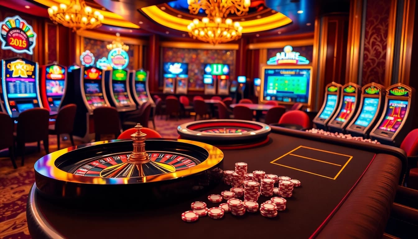 Experience the thrill of trang chủ uu88 casino with vibrant tables and exciting games.