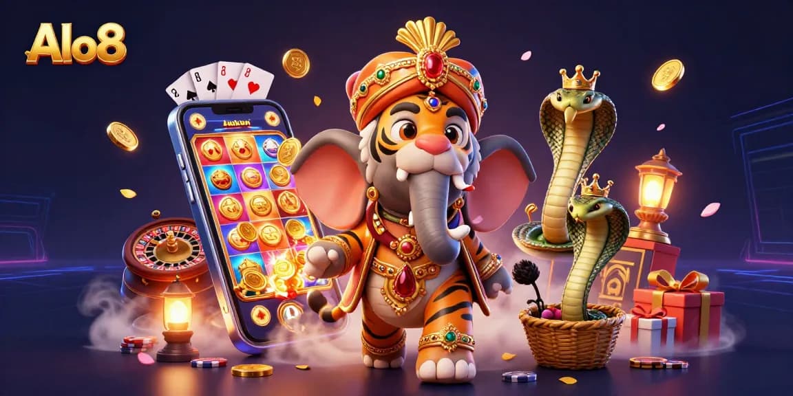Enjoy exciting slots and games at Alo8 with a vibrant casino atmosphere.