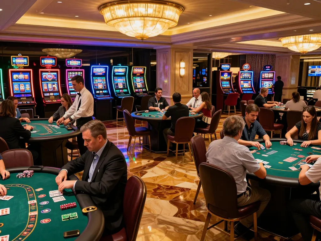 Experience the excitement at the 11win2 casino with engaging blackjack gameplay and vibrant atmosphere.