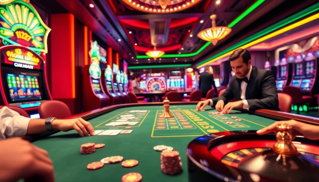Experience the thrill of gaming at https://f8betb1.com/ with vibrant casino tables and exciting action.