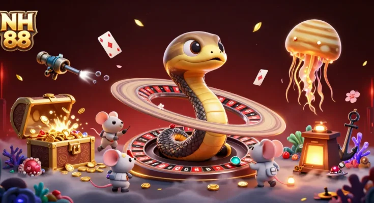 Bet on NH 88's thrilling games with exciting cosmic visuals and vibrant elements