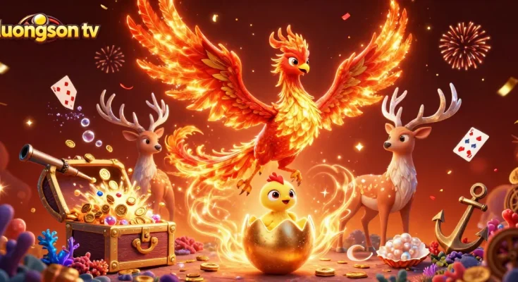 Engage with exciting games at luongson tv, featuring vivid visuals and interactive elements.